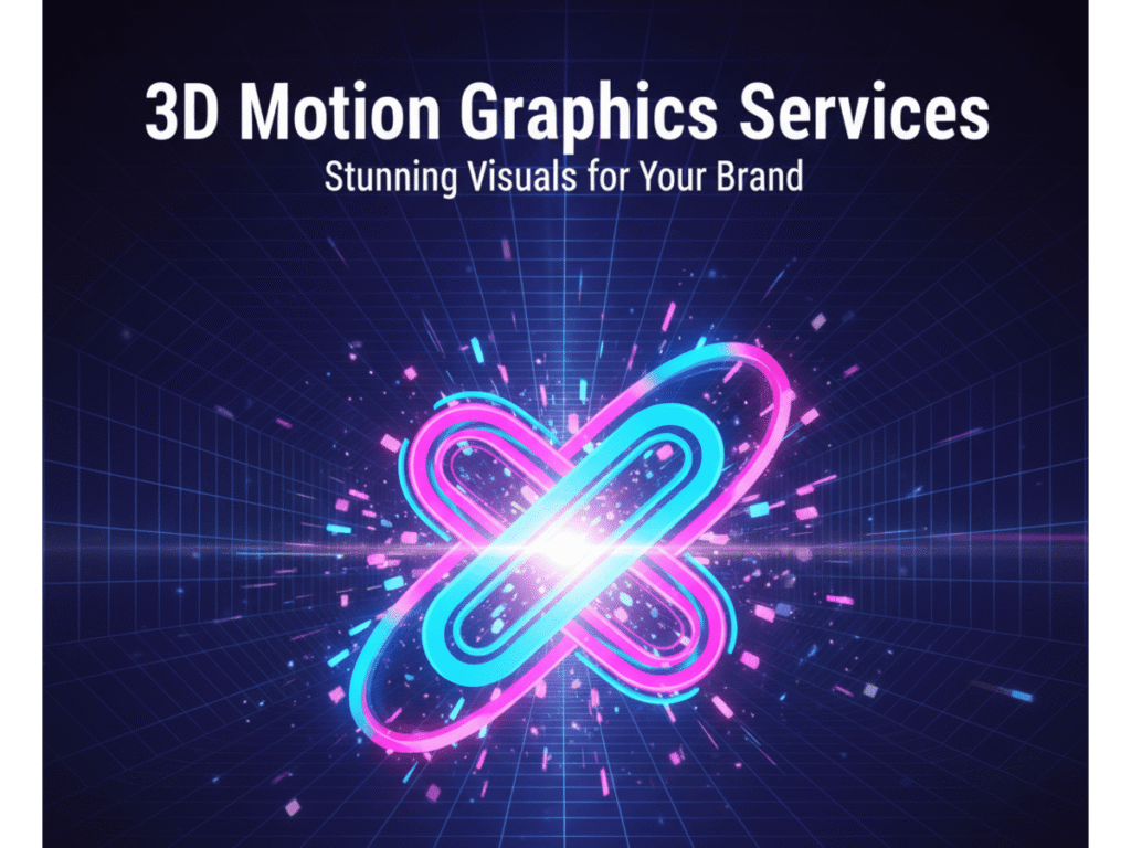 3D Motion Graphics Services